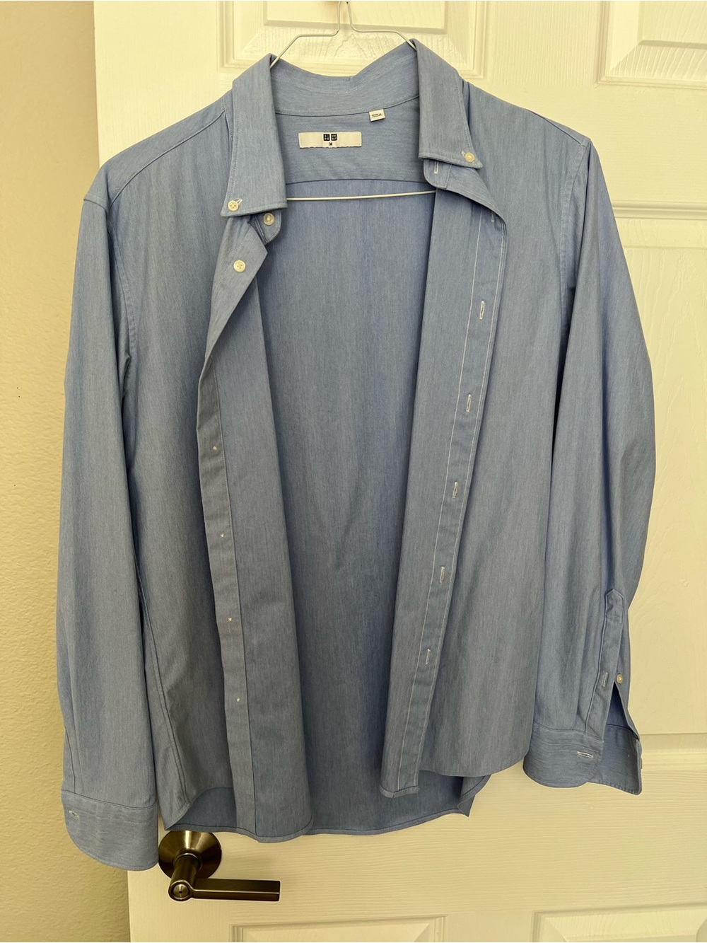 Uniqlo Light Blue Men's Shirt